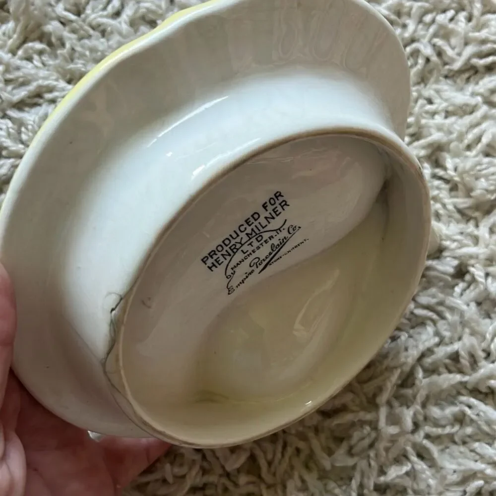 1960'S DUTTONS BREWERY OF BLACKBURN ASHTRAY Empire Porcelain Co. Henry Milner Ye
